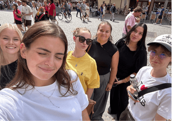 Étudiants lors de la journée d'intégration des BTS