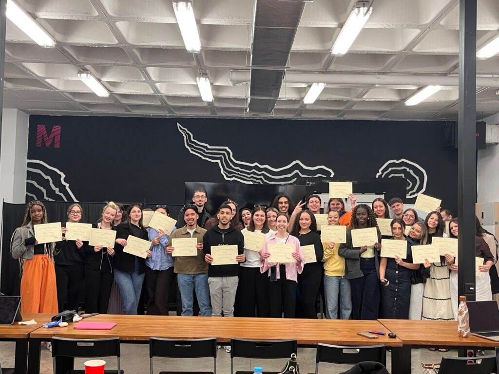 Photo de groupe des étudiants
